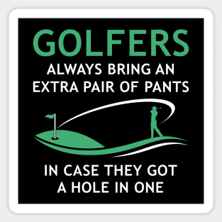 Golfers Extra Pants Sticker